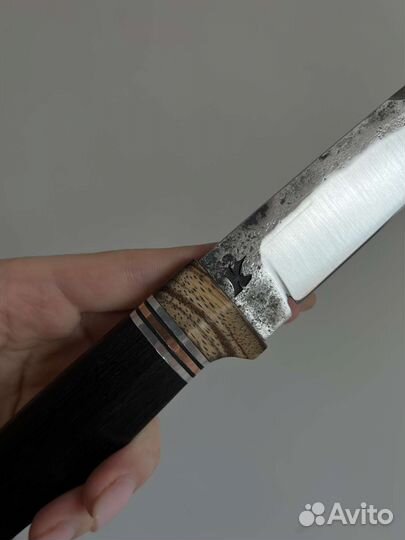Авторский кованный нож ручной работы