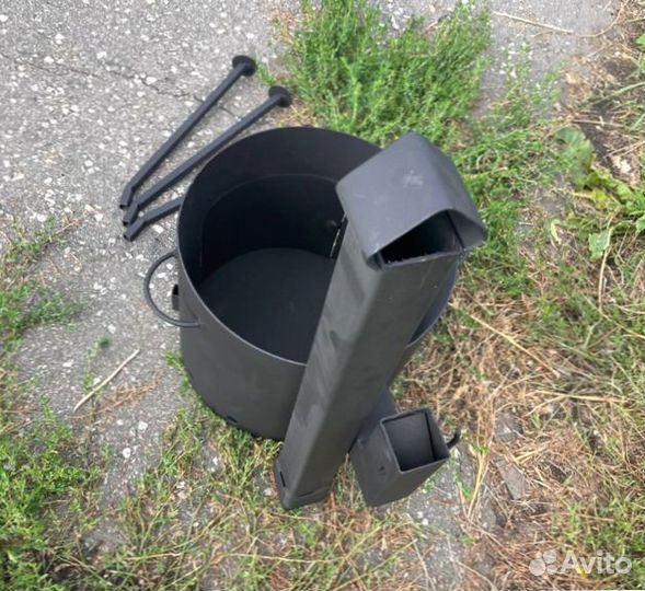 Печка под казан