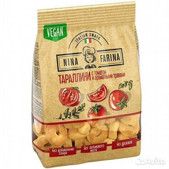Тараллини Nina Farina Нина Фапина Tarallini Сушки