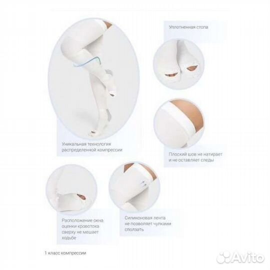 Компрессионные чулки 2 класс