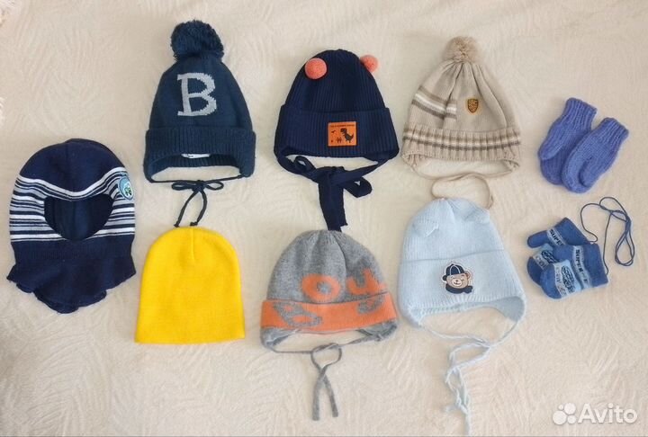 Шапки детские(9-12 мес)