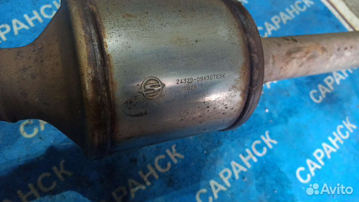 Приемная труба глушителя ssangyong Кайрон