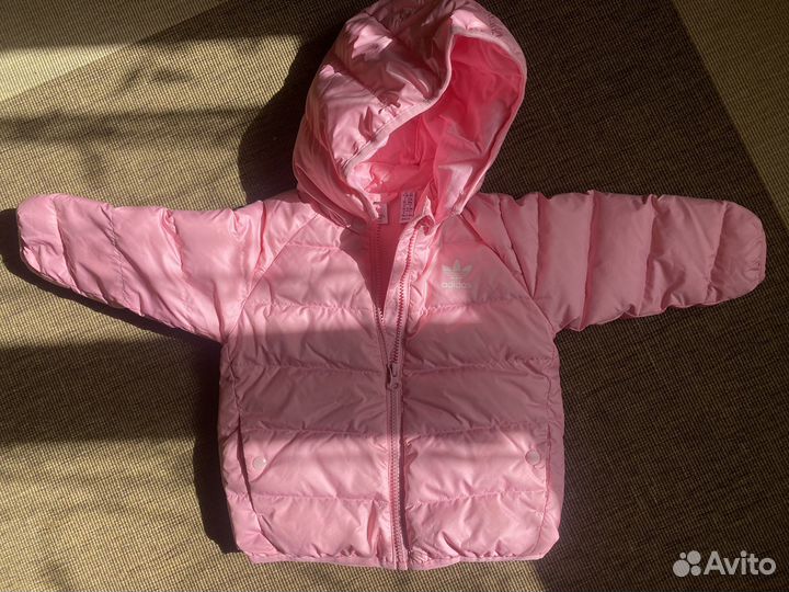 Пуховик adidas детский 86