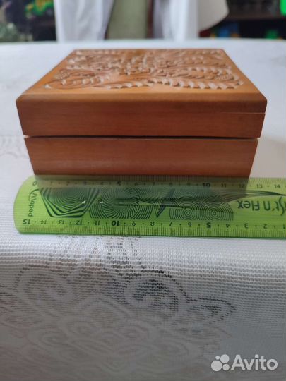Шкатулка деревянная СССР