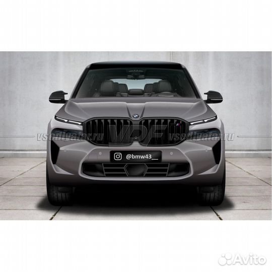 Плёнка для оклейки фар на автомобиле BMW XM (2023)