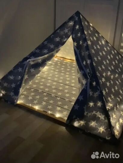 Игровая палатка вигвам для детей. Новая