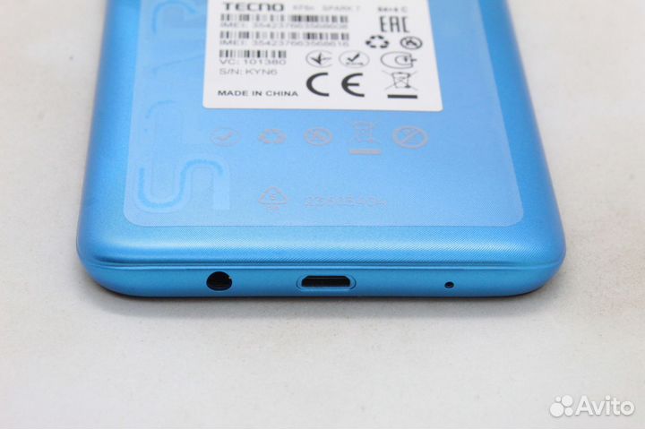 Tecno Spark 7 64Gb Blue