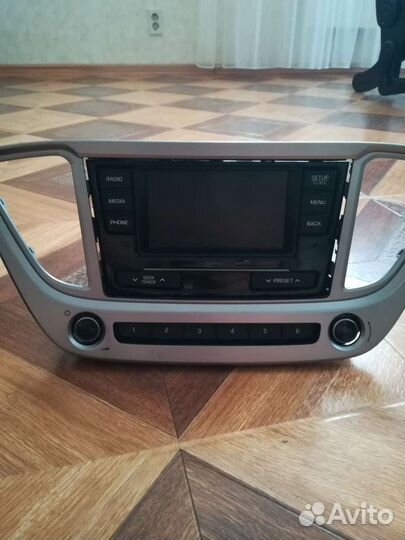 Магнитола на hyundai solaris 2020