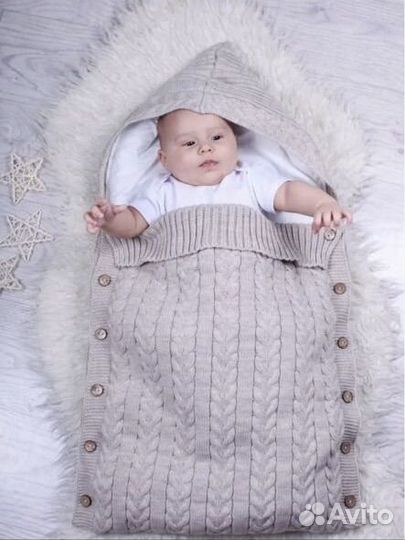 Вязаный конверт