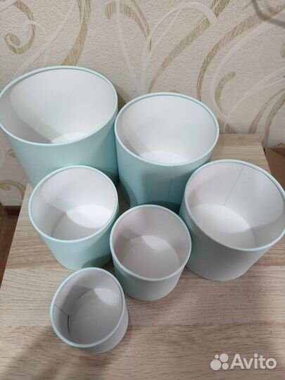 Коробка подарочная круглая.шляпная коробка