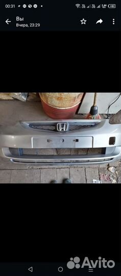 Бампер Honda fit/jazz