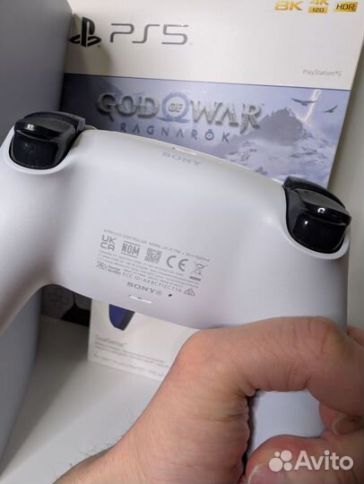 Sony playstation 5 ps5 с дисководом 2 джойстика