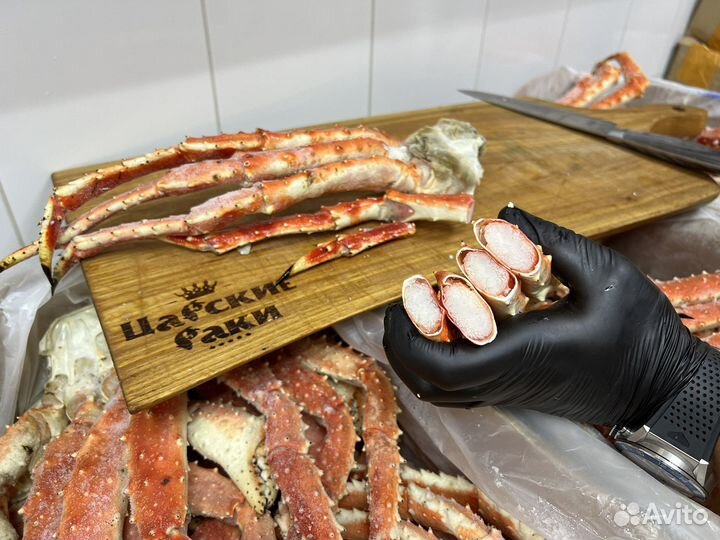 Краб камчатский. свежак