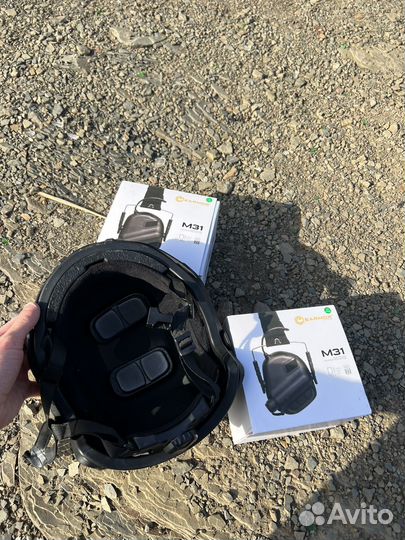 Военный тактический шлем