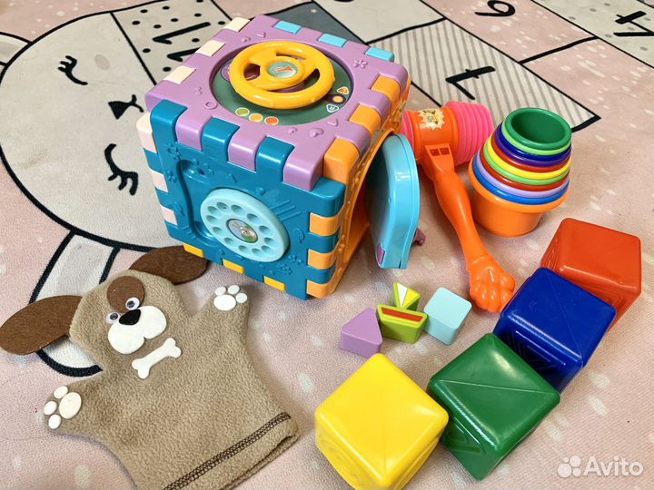 Развивающие игрушки для детей с 6 месяцев