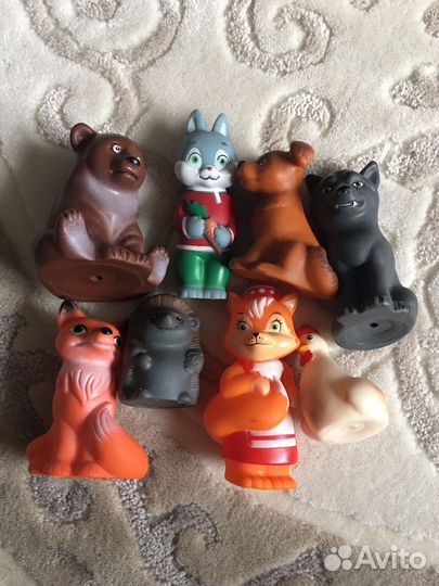Игрушки резиновые