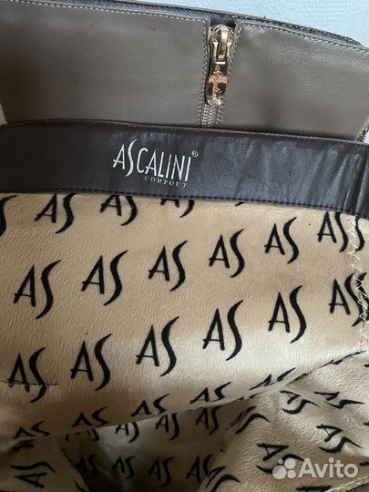 Сапоги женские демисезонные, кожа натуральная