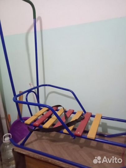 Детские зимние санки