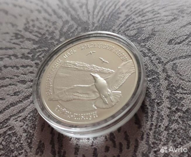 Беларусь 20 рублей 2003 год Чайка серебристая