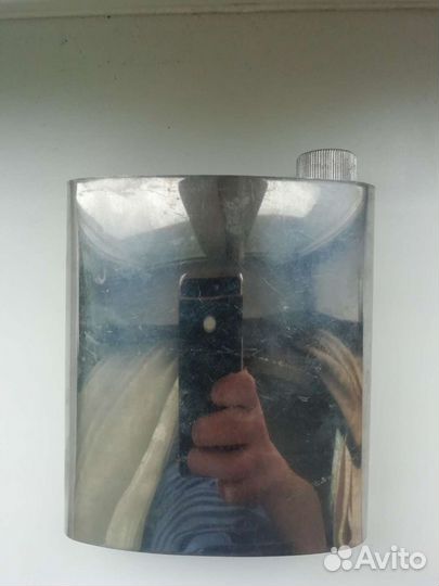 Фляжка фляга нержавейка