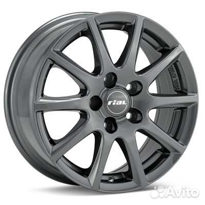 R16 5x114,3 6,5J ET45 D70,1 Rial Milano Titanium M