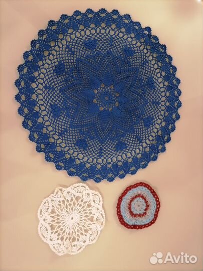 Салфетки вязаные крючком