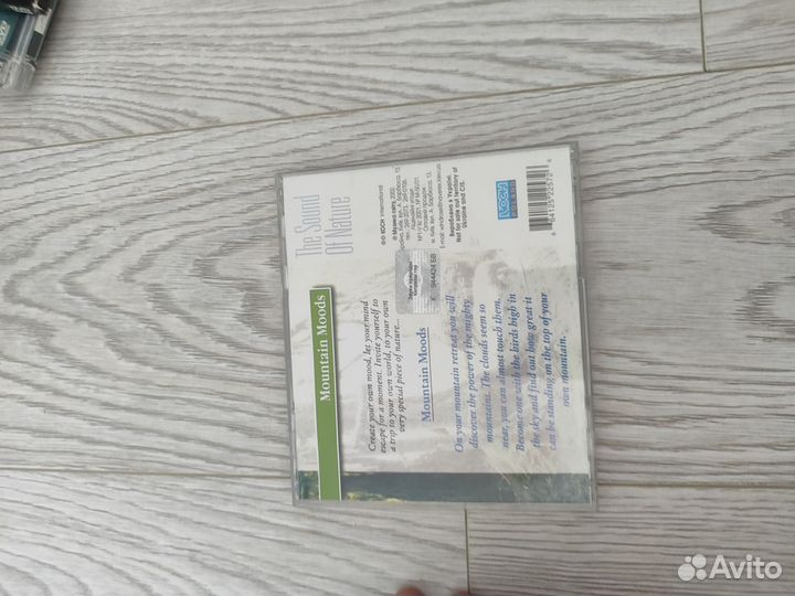 Диск DVD со звуками природы