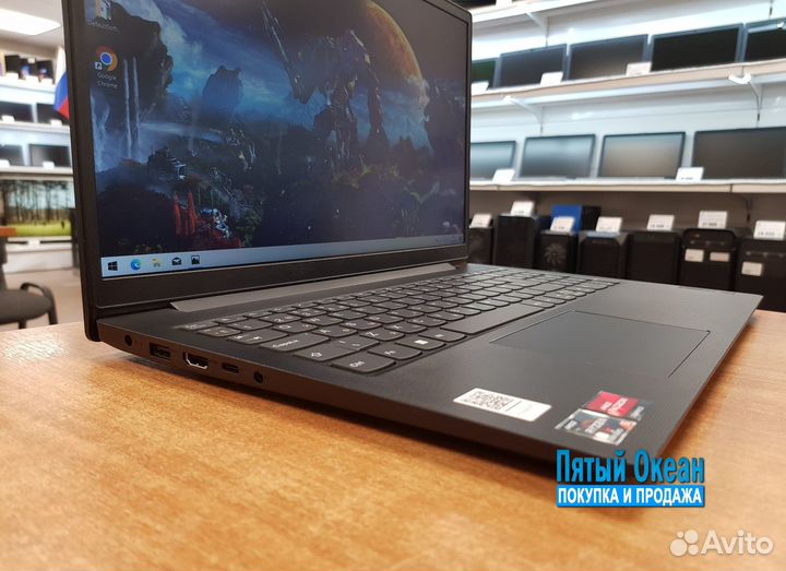 Ноутбук Lenovo FHD 15, Ryzen 5 5500U, Vega 7