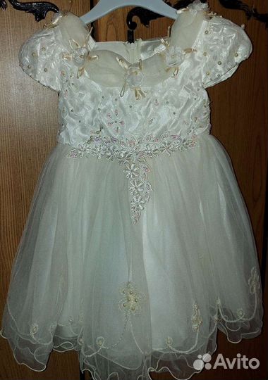Платье для девочки 86-92