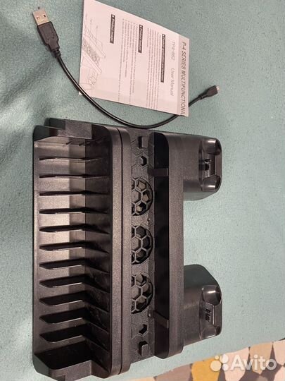 Подставка с кулером, док-станцией