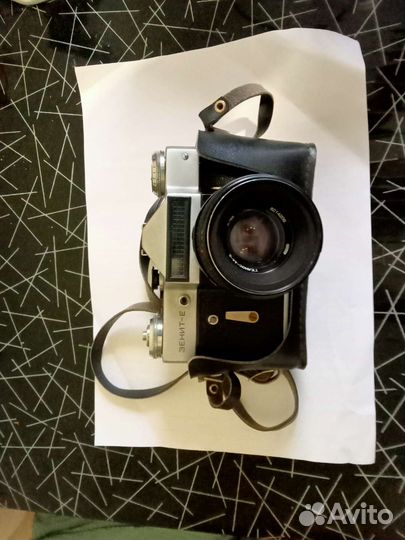 Пленочный фотоаппарат зенит Е