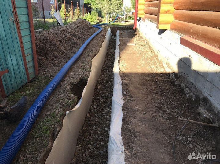 Дренажная труба Софтрок под ключ