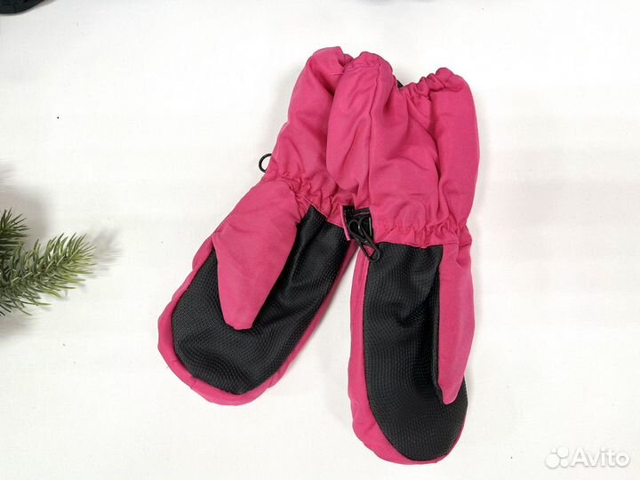 Варежки непромокаемые 4 5 6 лет