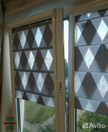 Рулонные шторы 3D Жалюзи