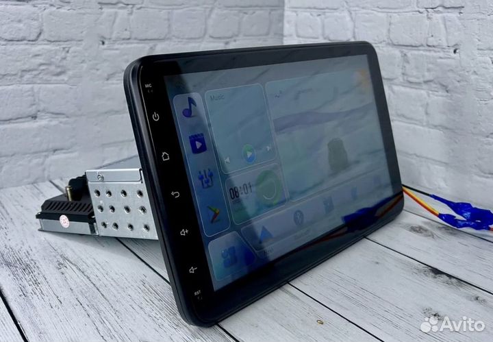 Магнитола 1 din android 4/64 10 дюймов