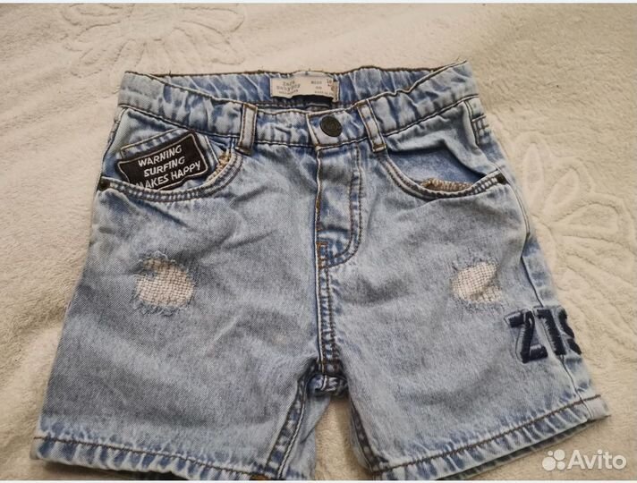 Джинсовые шорты zara