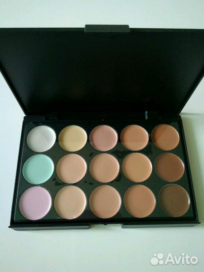 Новый набор корректоров (консилеров) 15 цветов