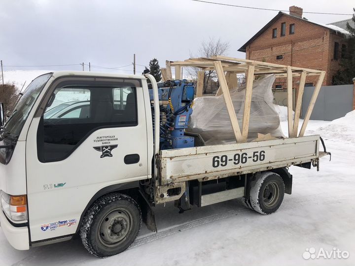 Аренда и услуги манипулятора Isuzu с КМУ Tadano