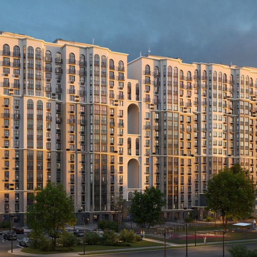 3-к. квартира, 68 м², 8/15 эт.