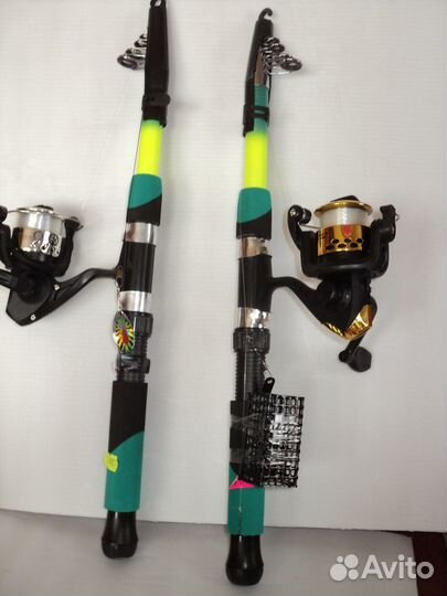 Рыболовные снасти в собранном виде