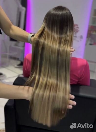 Модель на кератин/холодное восстановление