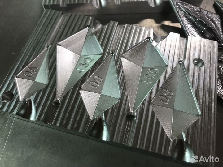 Форма чпу для литья грузил (Элеватор)