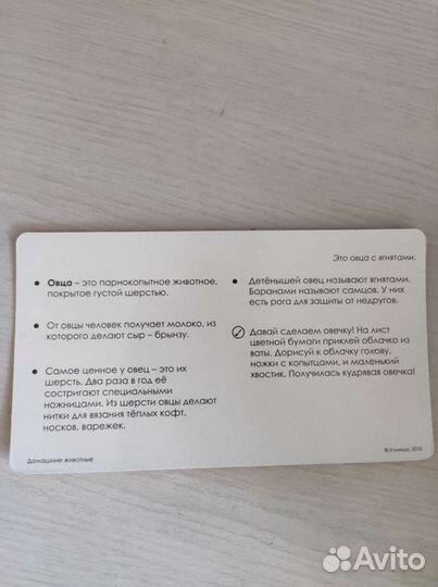 Развивающие карточки 