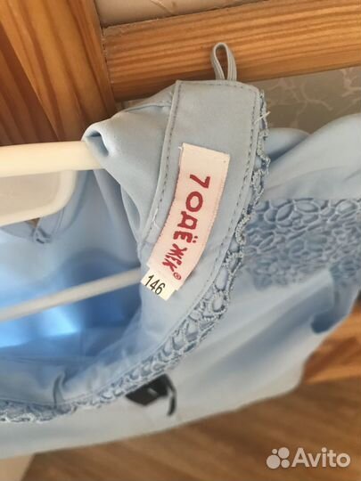 Блузка для девочки в школу на рост 146см