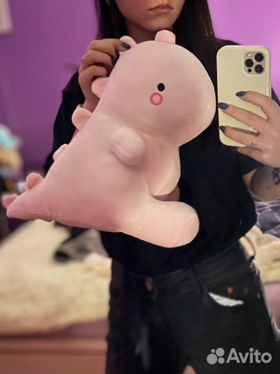 Динозавр плюшевый