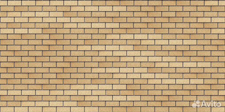 Гибкая черепица на стены Дёке Brick