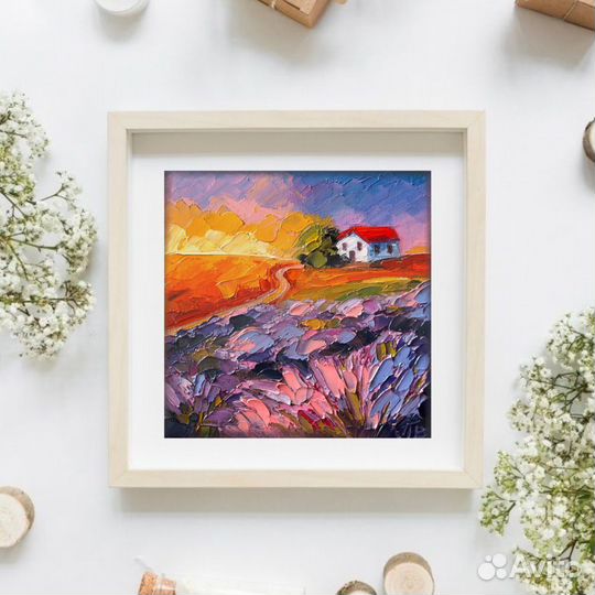 Картина маслом пейзаж 