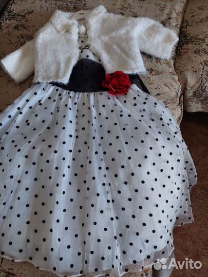 Платье праздничное для девочки 110-124