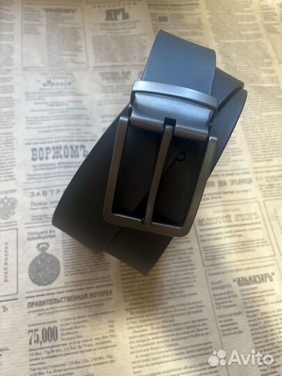 Мужской кожаный ремень ручной работы