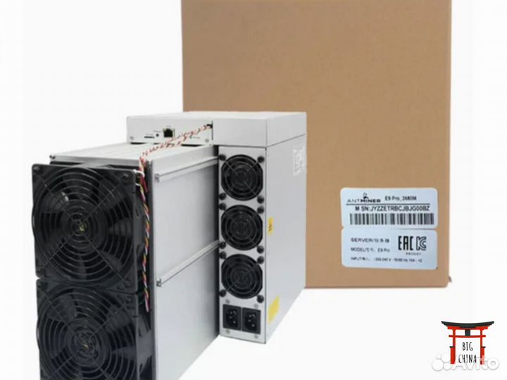 Asic майнер Antminer E9pro 3680